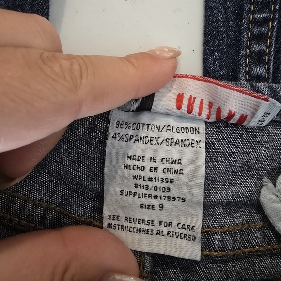 Vintage Arizona Women's Low Rise Bootcut Jeans Size 9. - Picture 4 of 8